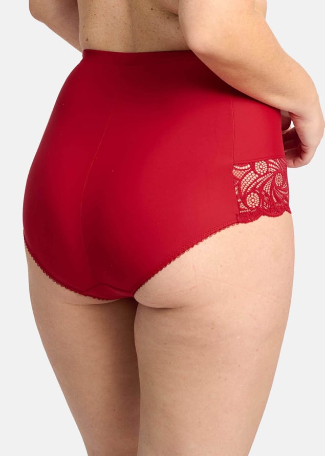 Culotte Gainante  Sans Complexe Rouge Jester