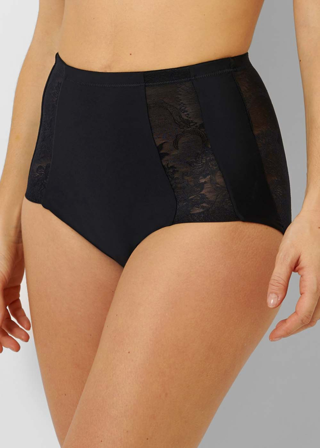 Culotte Haute Sculptante Sans Complexe Noir