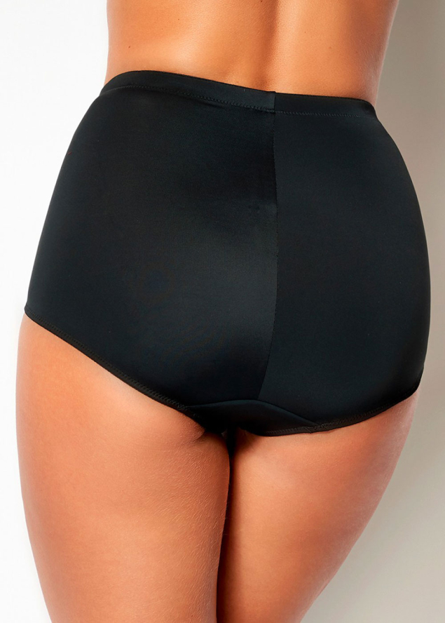 Culotte Gainante Sans Complexe Capuccino Noir