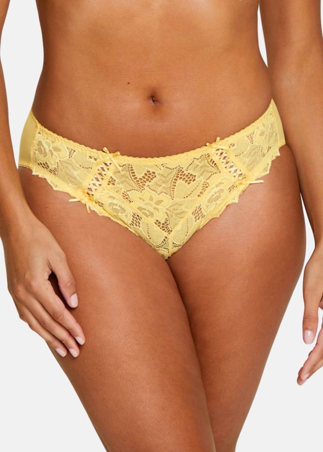 Slip Sans Complexe Jaune Brume Dore