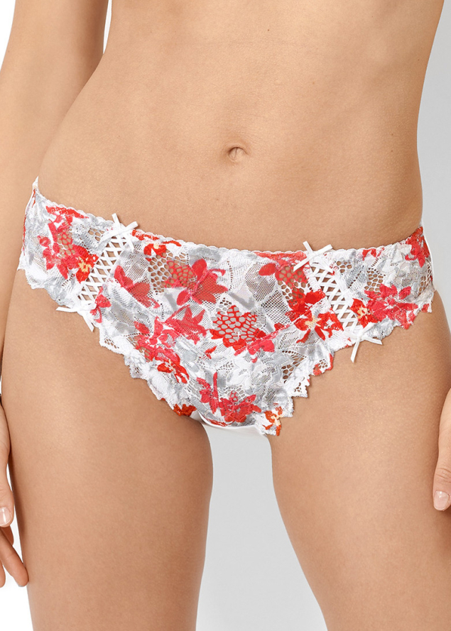 Slip Sans Complexe Imprim Floraison