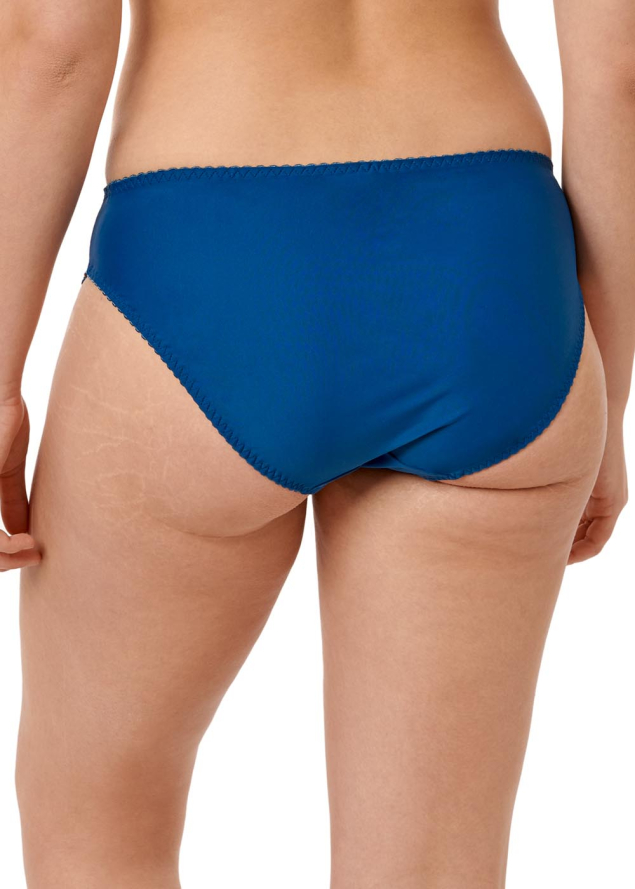 Slip Sans Complexe Imprime Bleu Poseidon