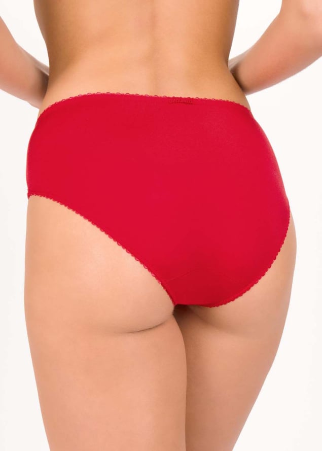 Slip Conturelle Rouge Tango