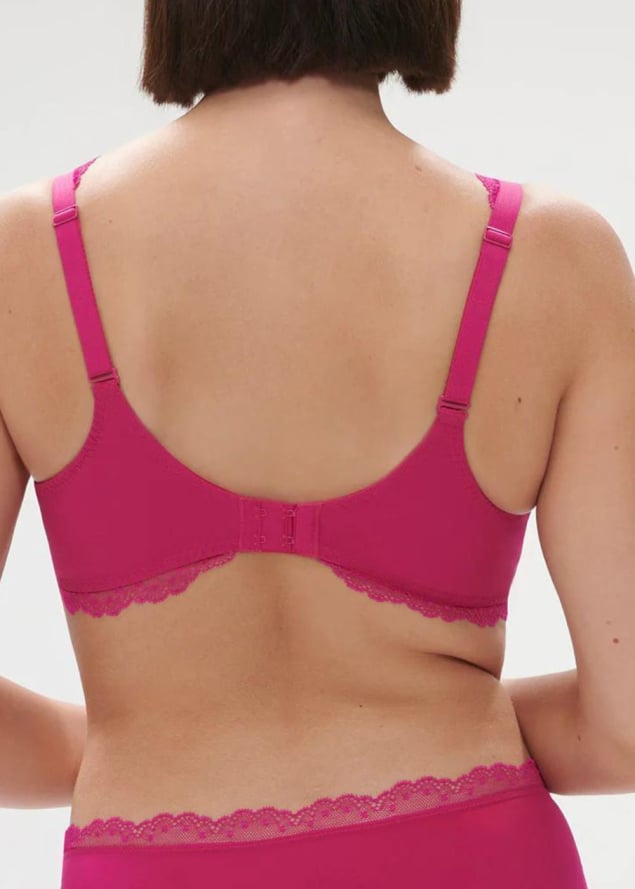 Soutien-gorge Embotant  Armatures Simone Prle Rose Hibiscus