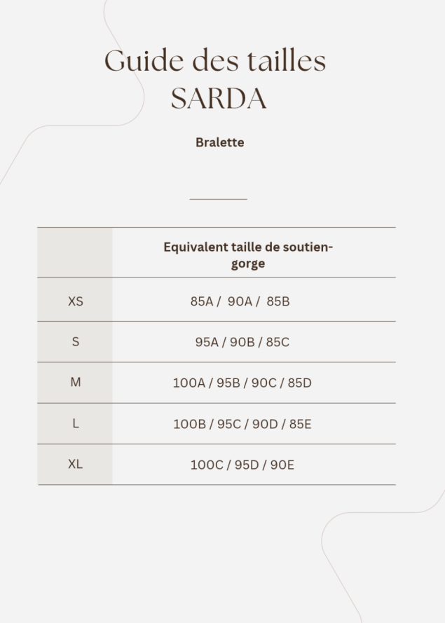 bralette Sarda