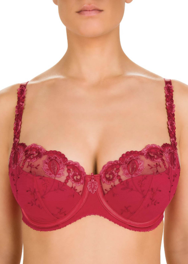 Soutien-gorge Balconnet avec Armatures Conturelle Rouge Tango