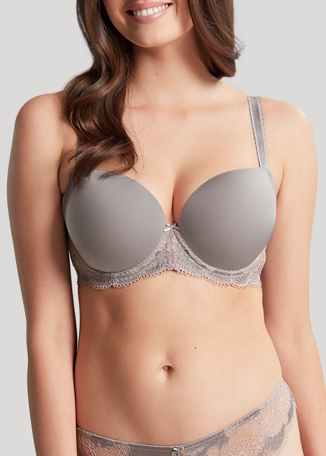 Soutien-gorge Moul Forme Coeur Avec Armatures Panache Opal Grey