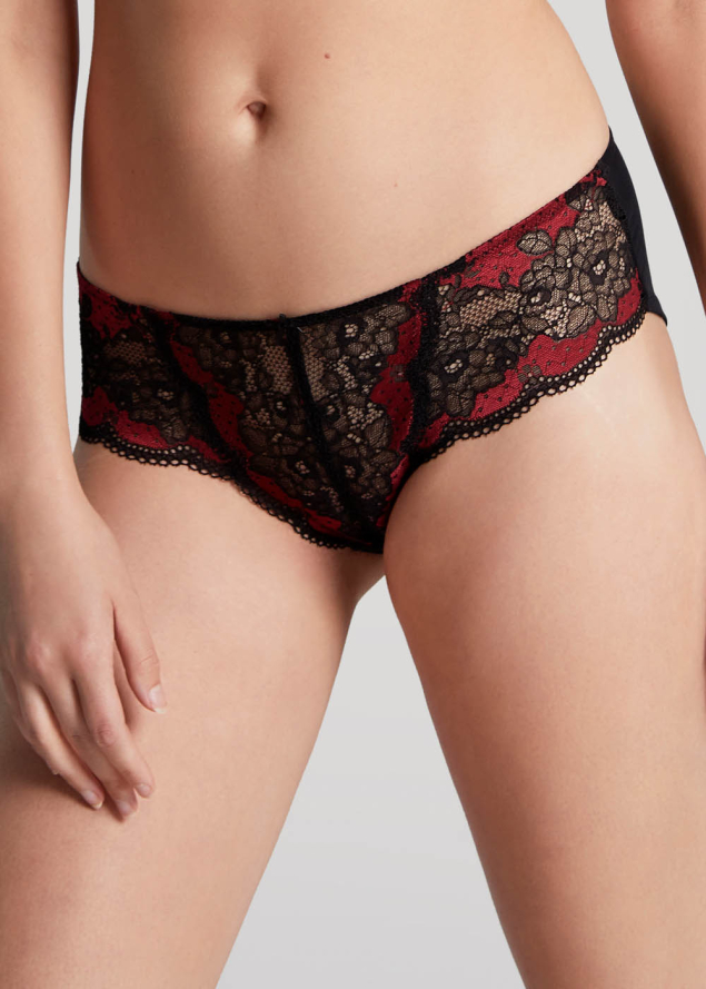 Slip Panache Noir Ruby