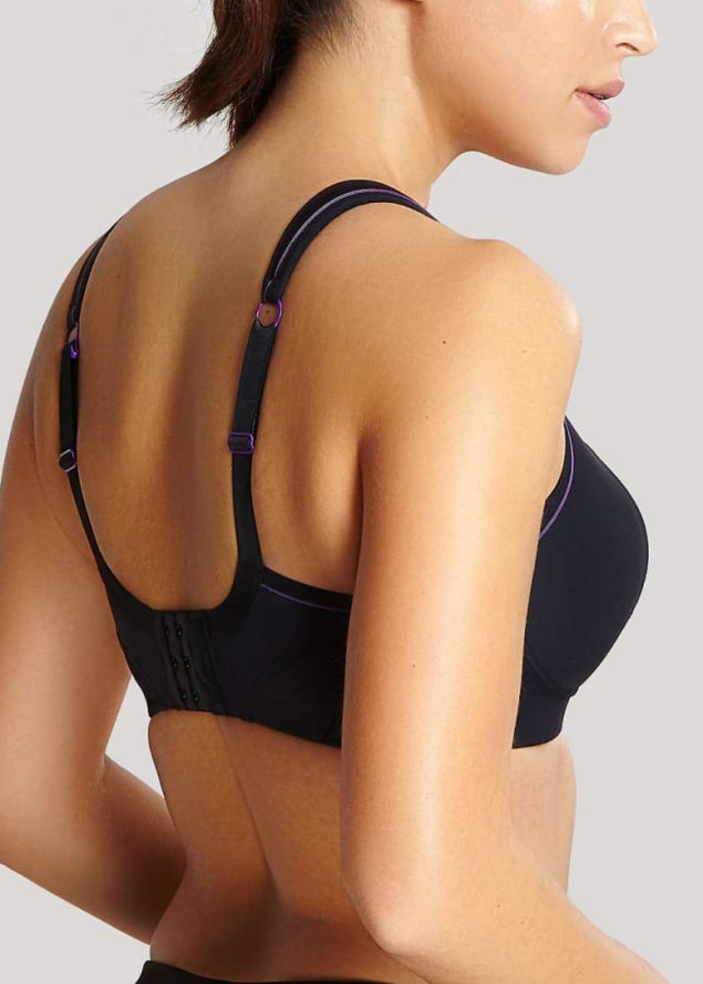 Soutien-gorge Sans Armatures Panache Sport  Noir