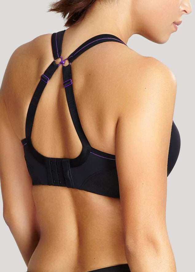 Soutien-gorge Sans Armatures Panache Sport  Noir