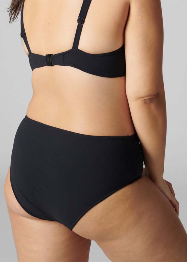 Culotte de Bain Taille Haute Maillots de Bain Simone Prle Noir