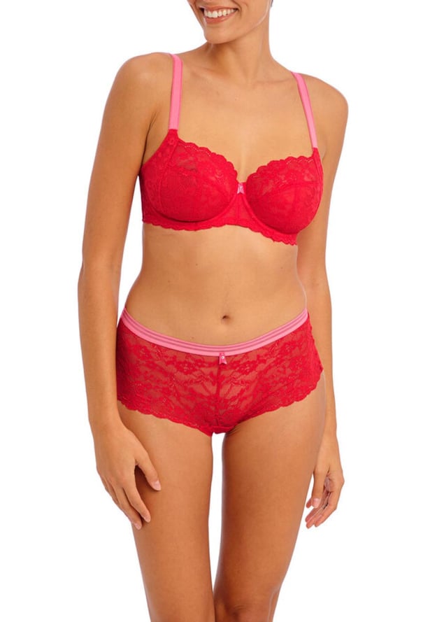 Soutien-gorge Armatures Renfort Latral Freya Chili Red