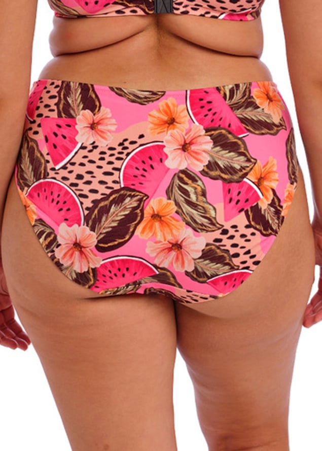 Bas de Bikini Slip Taille Mi-Haute Maillots de Bain Elomi  Multi
