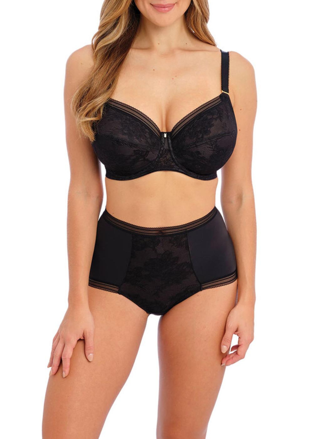 Slip Tille Haute Fantasie Black