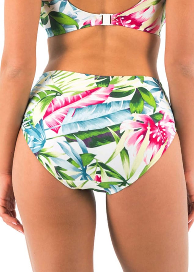Bas de Bikini Taille Haute Maillots de Bain Fantasie 
