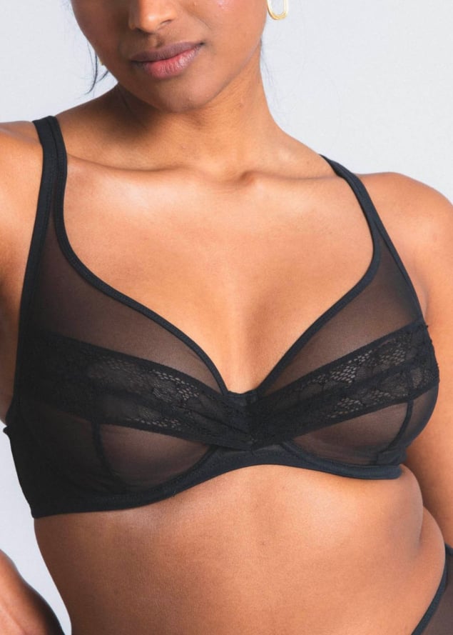 Soutien-gorge foulard  armature Maison Lejaby