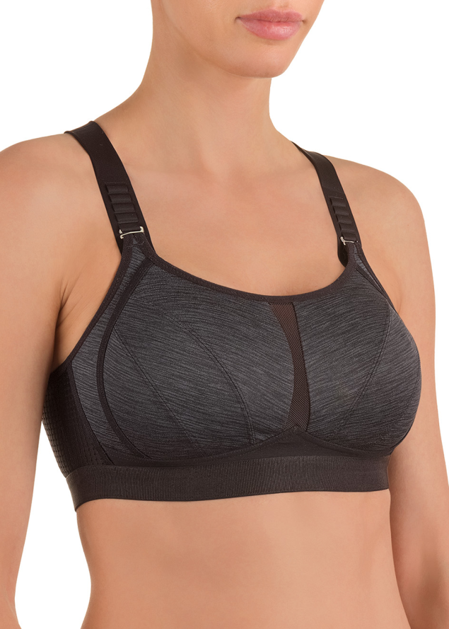 Soutien-gorge de Sport sans Armatures Conturelle Anthracite