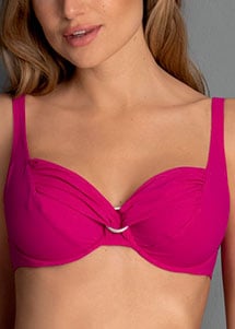 Soutien-gorge  Armatures Dcollet Plongeant Maillots de Bain Rosa Faia Anita Raspberry