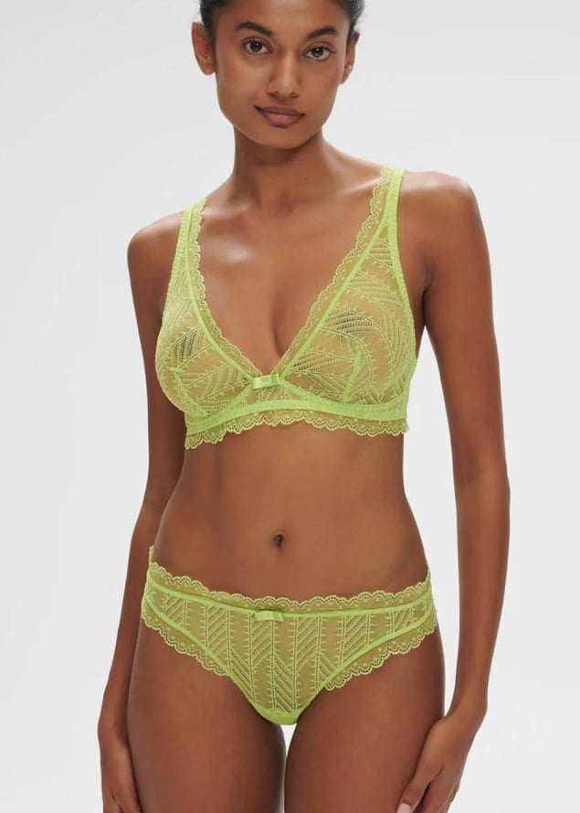 Soutien-gorge Triangle Sans Armatures Simone Prle Lime