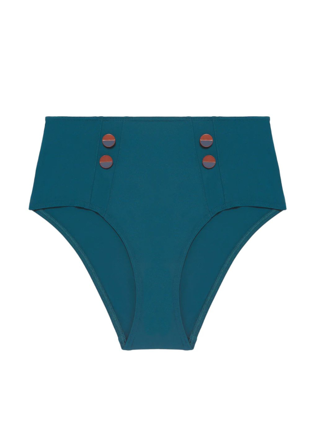 Bas de maillot de bain taille haute Maillots de Bain Simone Prle Bleu Mystre