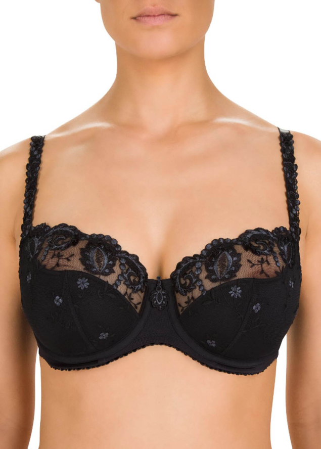 Soutien-gorge Balconnet avec Armatures Conturelle Noir