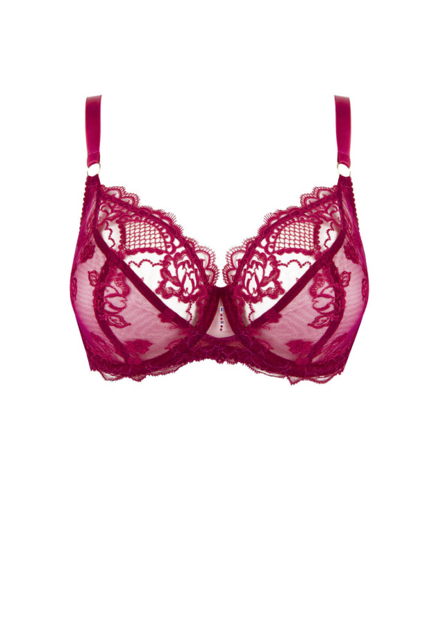 Soutien-gorge Corbeille Bonnets Profonds avec Armatures Lise Charmel Fuchsia Sublime