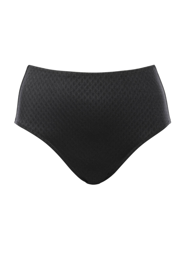 Culotte Taille Haute Maillots de Bain Ulla Dessous Noir