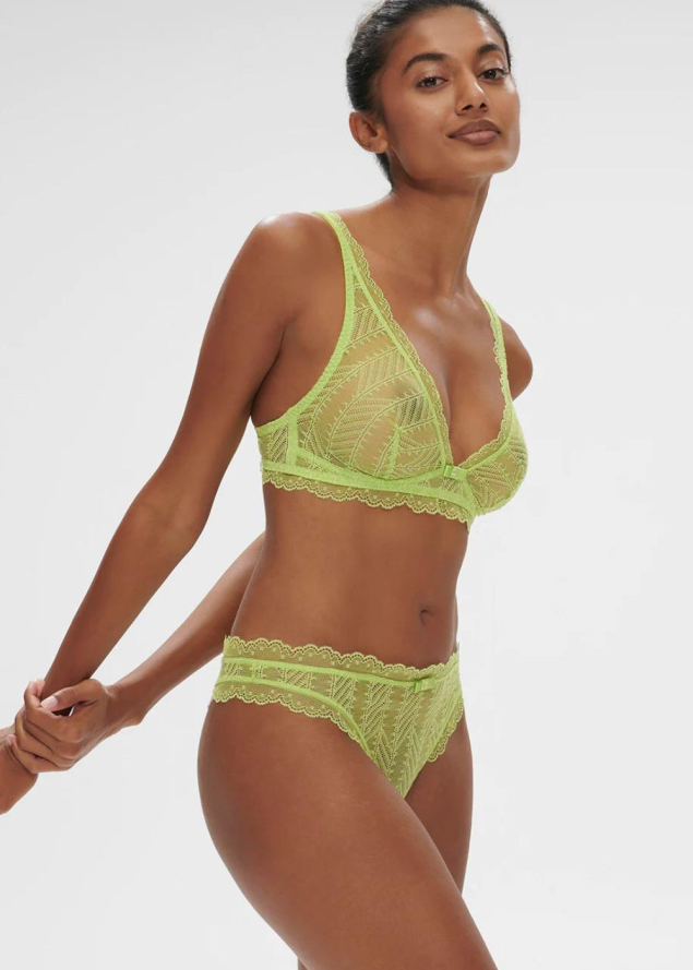 Soutien-gorge Triangle Sans Armatures Simone Prle Lime