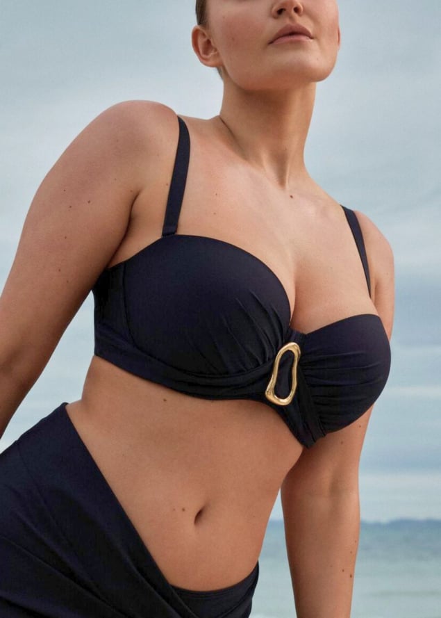 Haut De Bikini Bandeau Rembourr� Maillots de Bain Prima Donna Swim