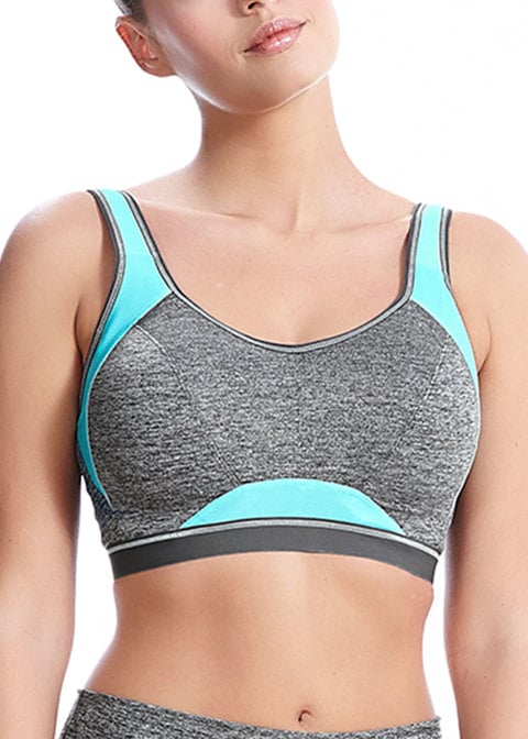 Soutien-gorge Crop Top  Armatures Freya Active Carbon