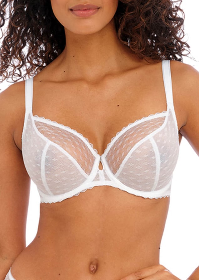 Soutien-gorge Plunge  Armatures Freya White