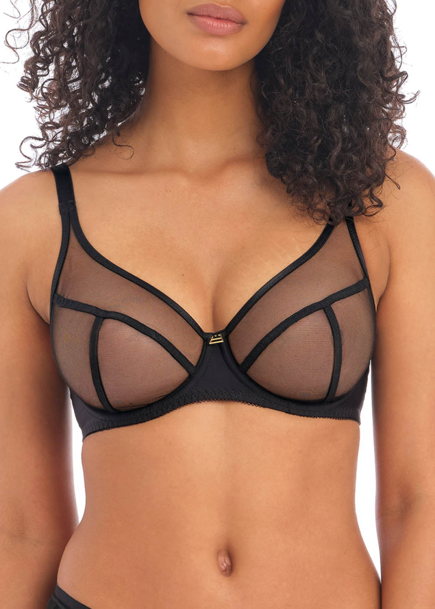 Soutien-gorge Plunge  Armatures Freya Noir