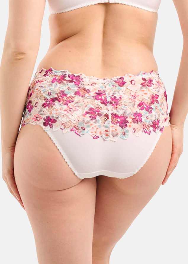 Culotte Sans Complexe Imprim Fleurs Rouge Perse