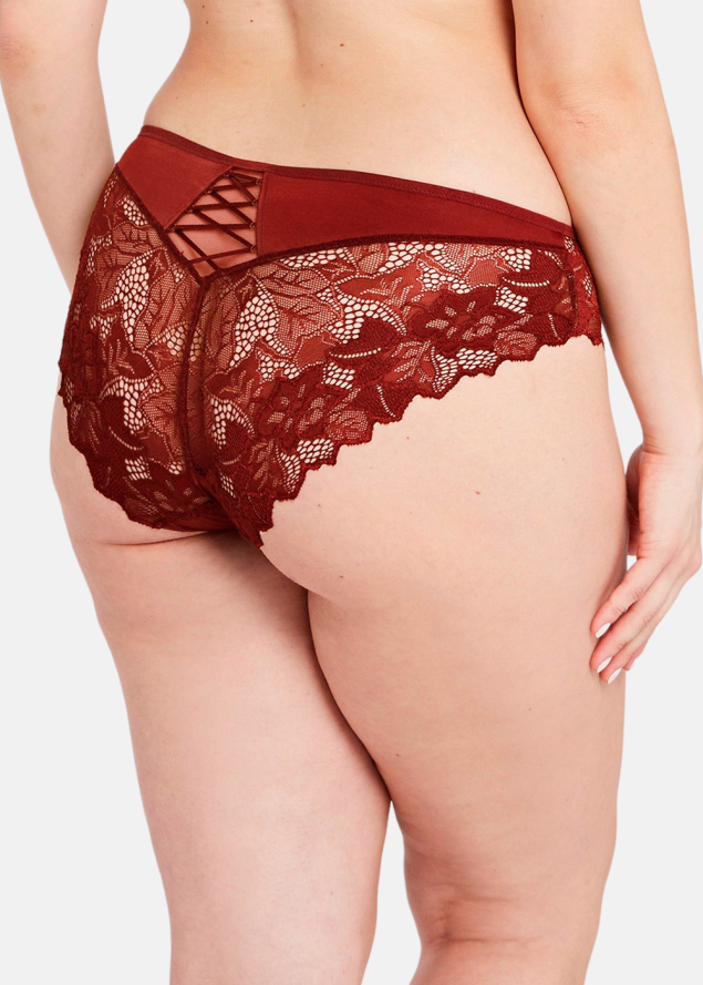 Slip Sans Complexe Rouge Cabernet