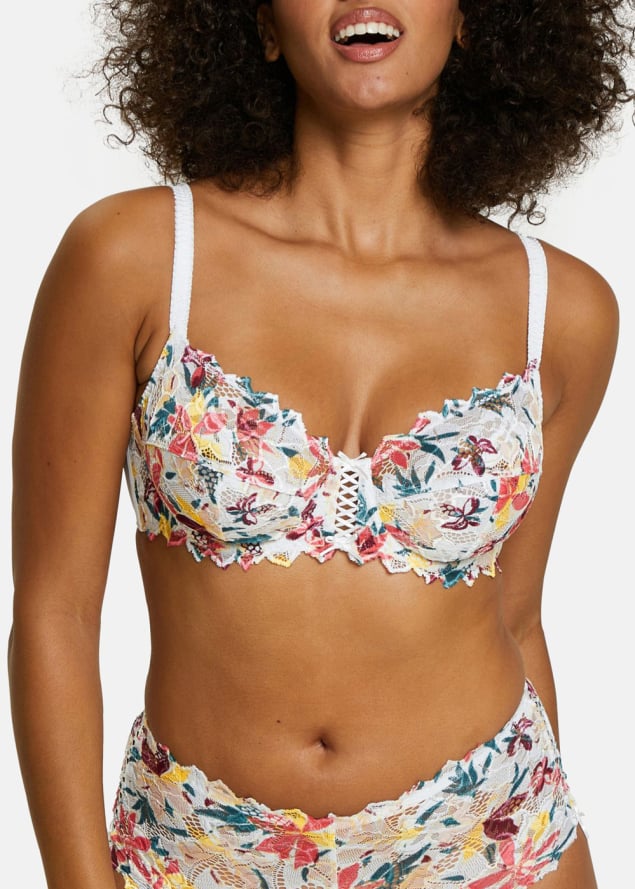 Soutien-gorge Classique Sans Complexe Imprim Floral Magnolia