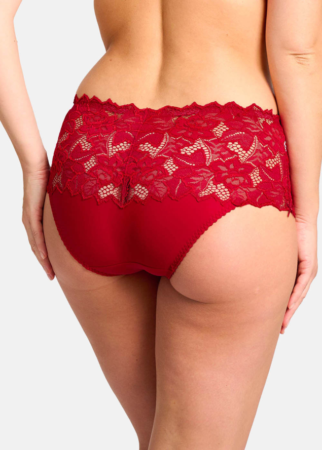 Culotte Sans Complexe Rouge Perse