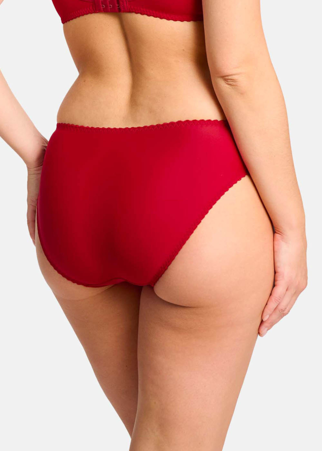 Slip Sans Complexe Rouge Perse