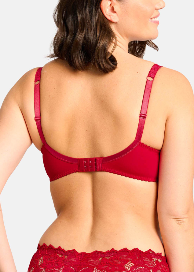 Soutien-gorge Classique Sans Complexe Rouge Perse