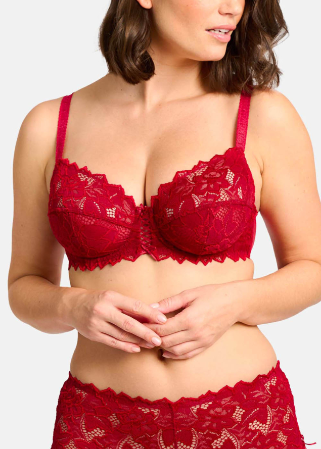 Soutien-gorge Classique Sans Complexe Rouge Perse