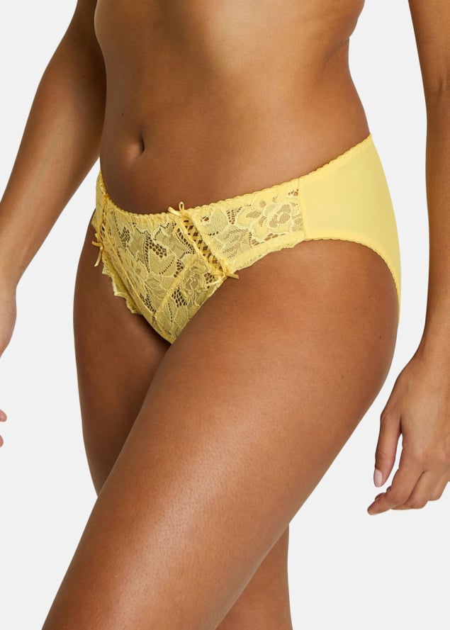 Slip Sans Complexe Jaune Brume Dore