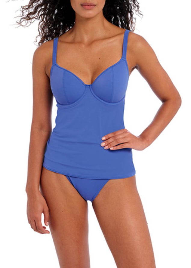 Tankini Plunge  Armatures Maillots de Bain Freya  Plain Azure