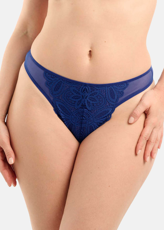 String Sans Complexe Bleu Mazarine