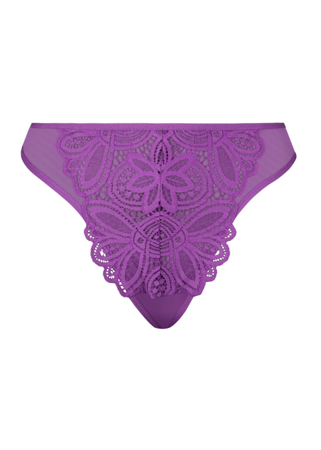 String Sans Complexe Violet Vif