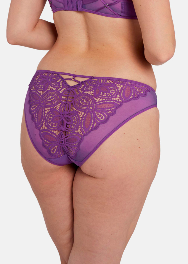 Slip Sans Complexe Violet Vif