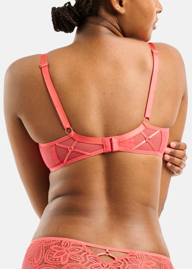 Soutien-gorge Corbeille  Armatures Sans Complexe Living Corail