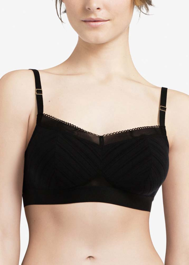 Soutien-gorge Sans Armatures  Chantelle Noir