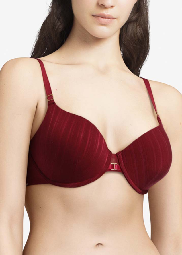 Soutien-gorge Armatures Coques Chantelle Framboise