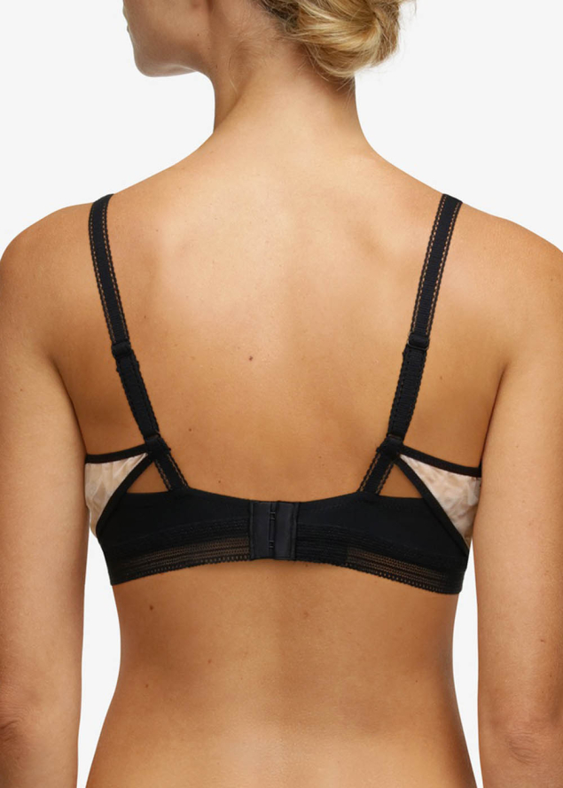 Soutien-gorge Sans Armature Triangle Chantelle Noir