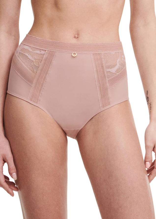 Culotte Haute Chantelle Rose Anglais