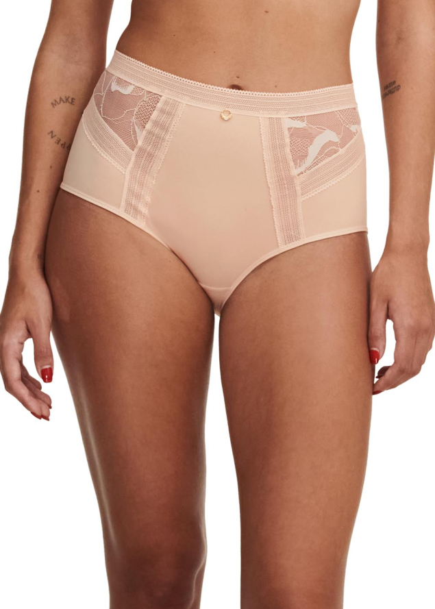 Culotte Haute Chantelle Beige Dor